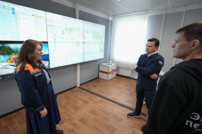 Андрей Воробьев проверил работу МОС АВС в Орехово-Зуеве