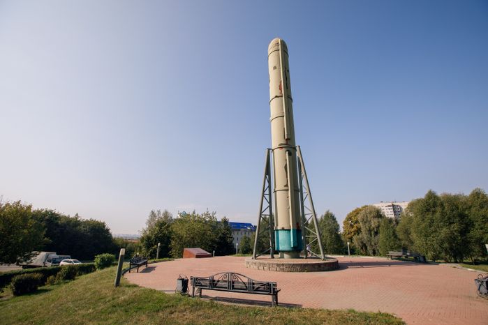 Памятник создателям ракетного щита России в Дзержинском