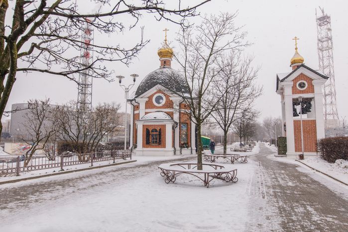 Парк Солнечных часов в Щелково