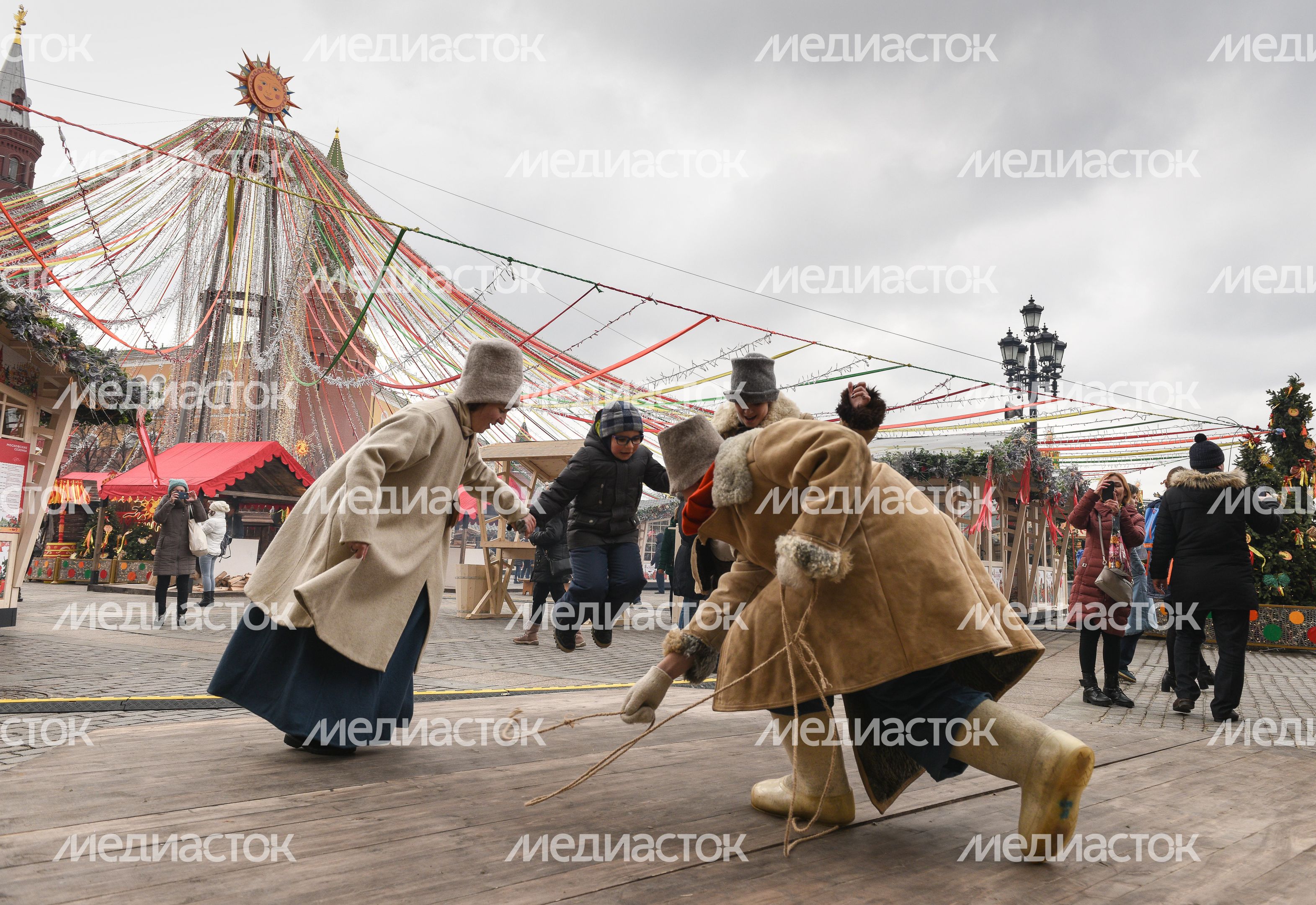 Открытие фестиваля «Московская Масленица»