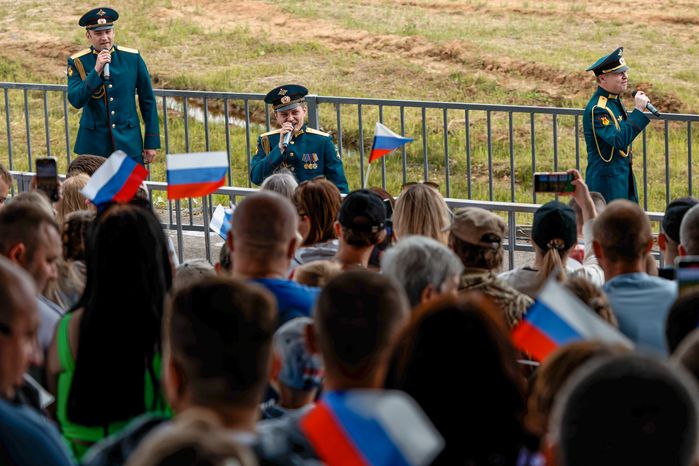 Реконструкция современных боевых действий в парке «Патриот» Одинцовского округа