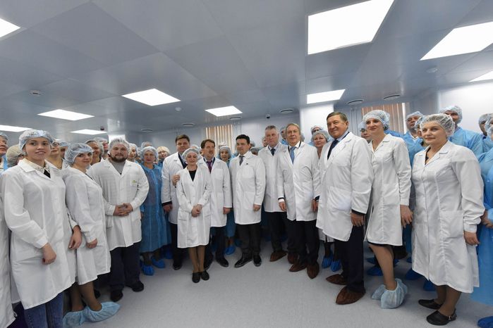 Старт второй производственной линии фармацевтического завода ЗАО «ЗиО-Здоровье» в Подольске