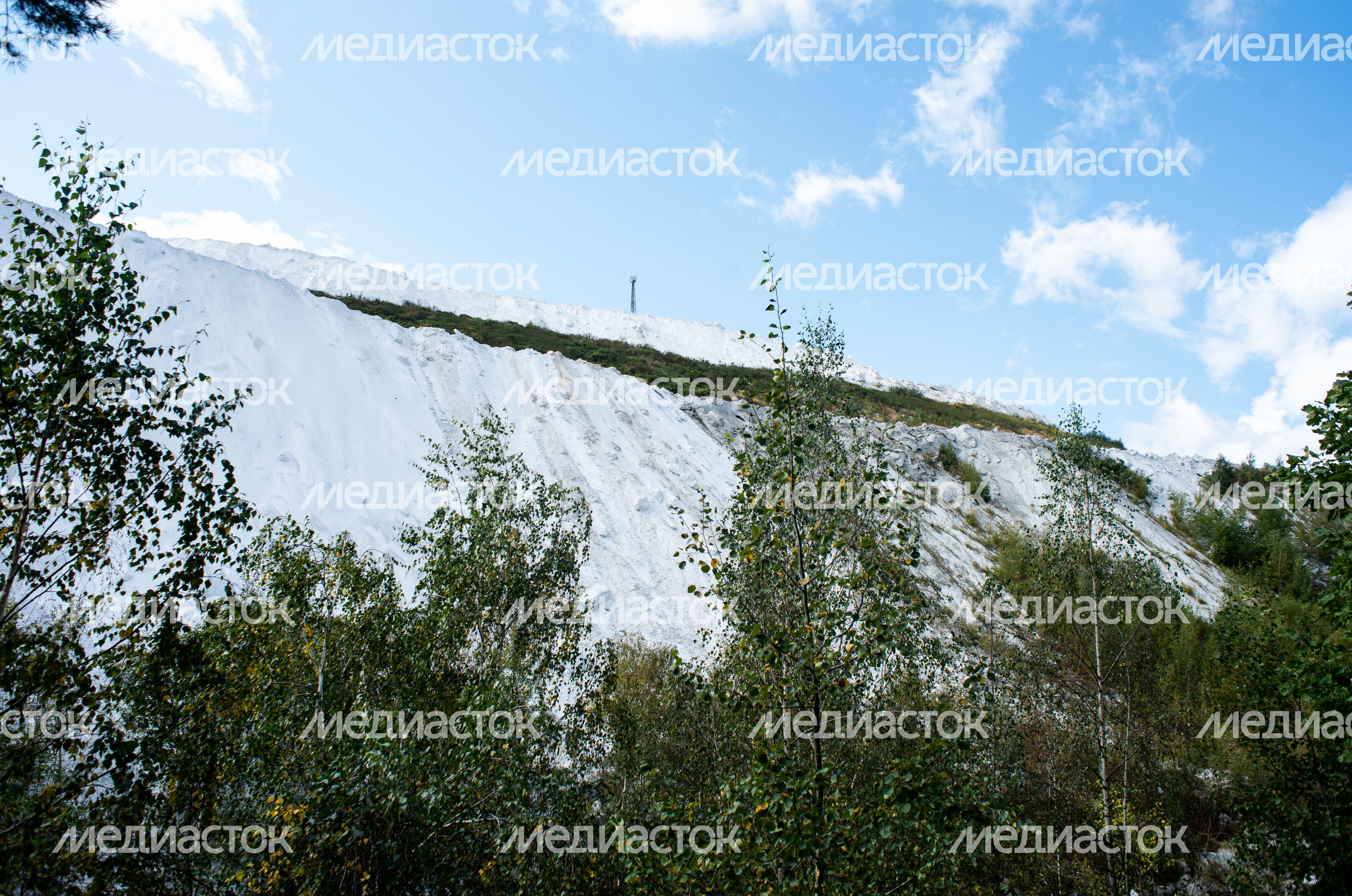 Белая гора в городе Воскресенск