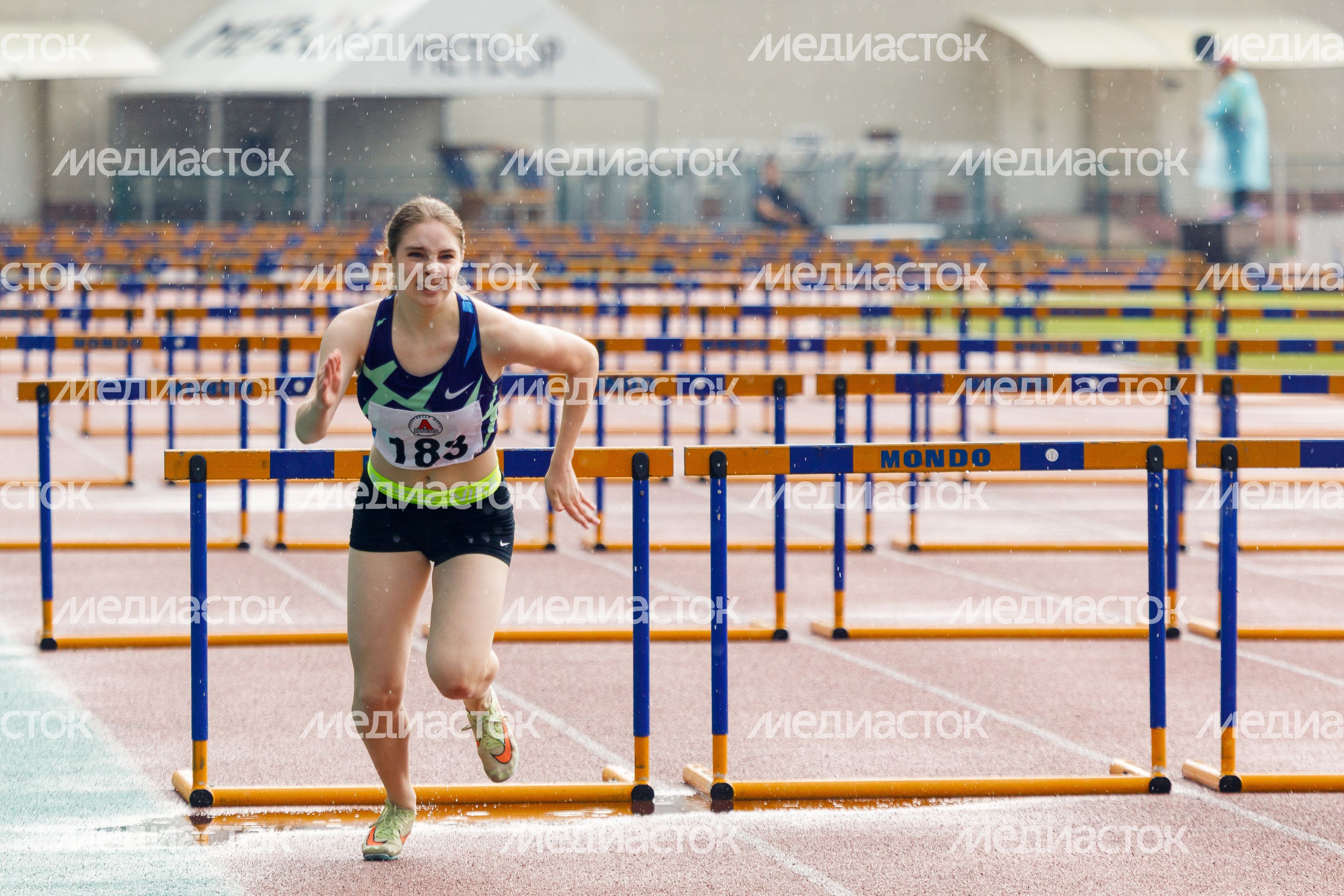 Бег с препятствиями на Чемпионате Московской области по легкой атлетике в Жуковском Бег с препятствиями на Чемпионате Московской области по легкой атлетике в Жуковском