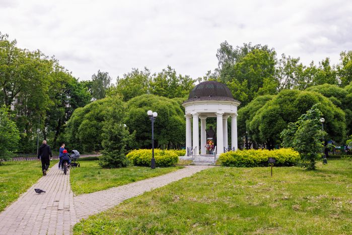 Летние виды города Ивантеевка Пушкинского округа