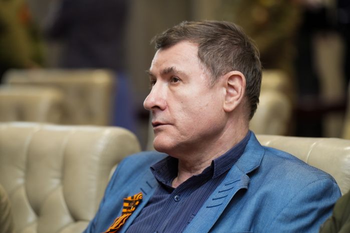 Вручение госнаград подмосковным добровольцам из отряда БАРС