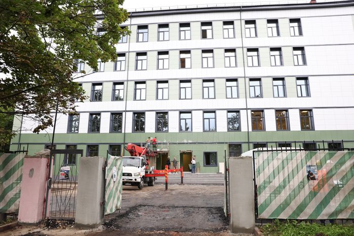 Школа № 32 в Балашихе готовится к открытию после капремонта
