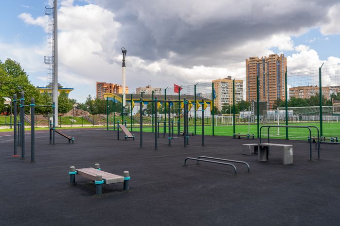 Спортивная площадка на стадионе «Центральный» в Одинцово