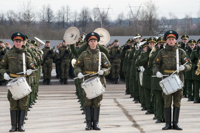 Репетиция Парада Победы в Алабино