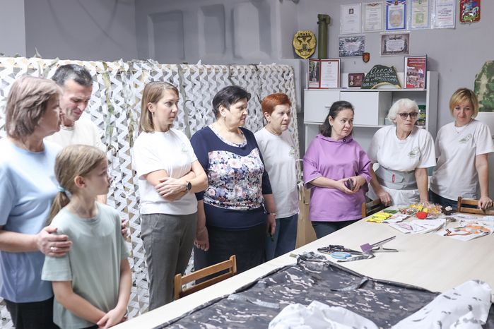 Мастерская волонтерского объединения «Zамаскируем СВОих»
