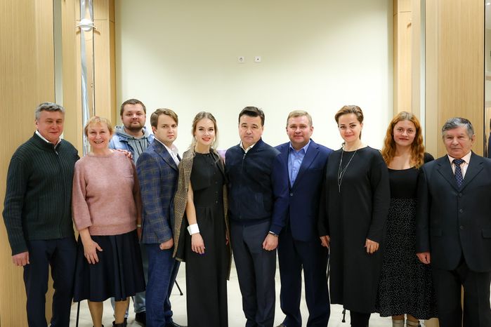 Проверка хода капремонта Центра культуры и творчества «Родники» в Волоколамске Губернатором Подмосковья