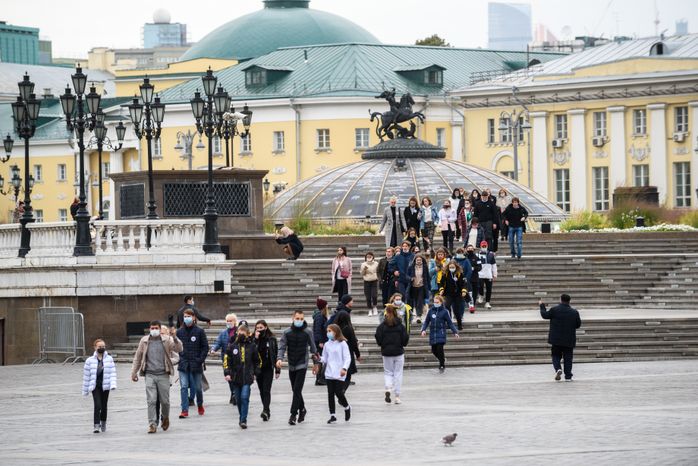 Масочный режим в Москве