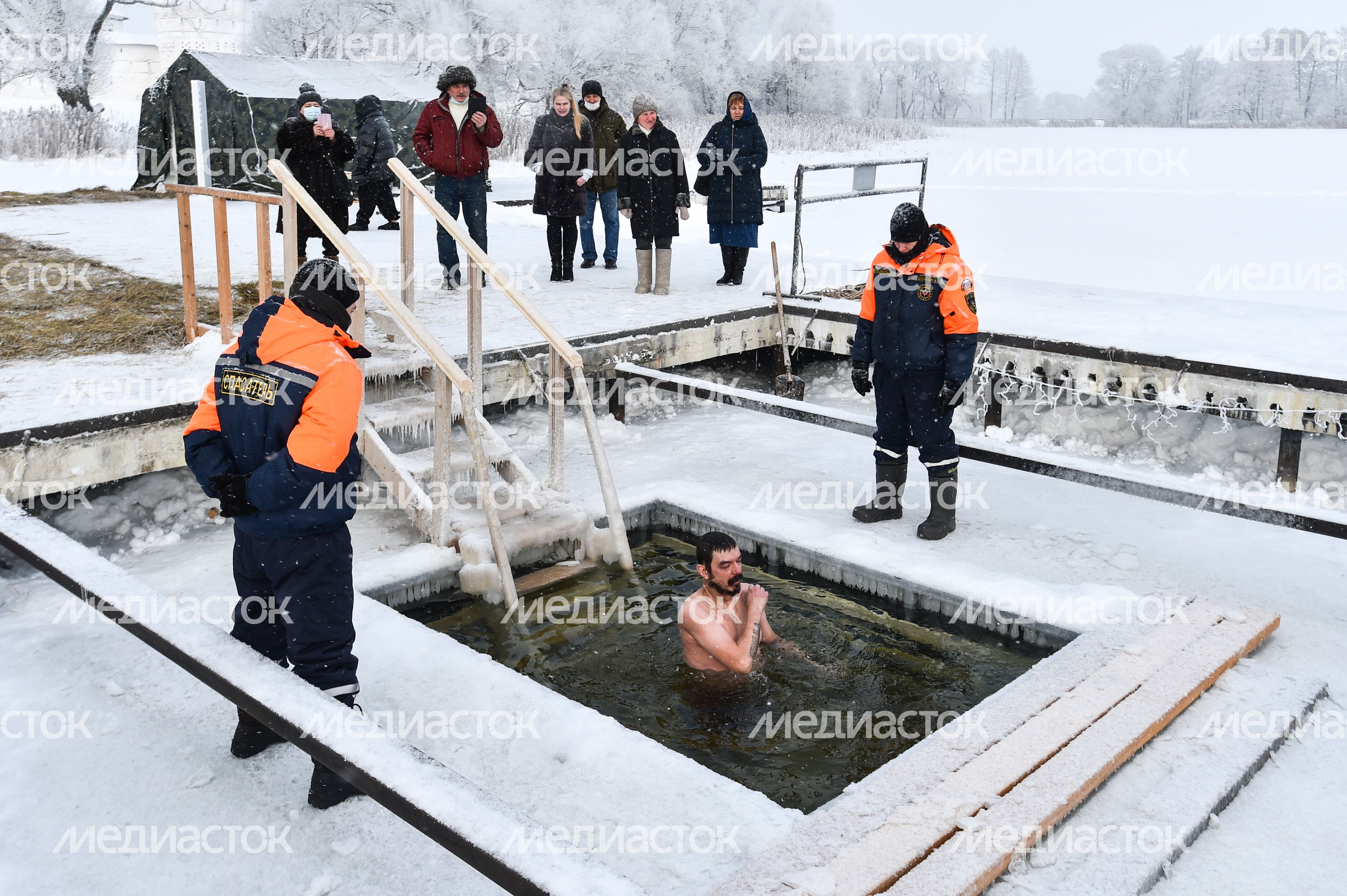 Крещенские купания в Подмосковье