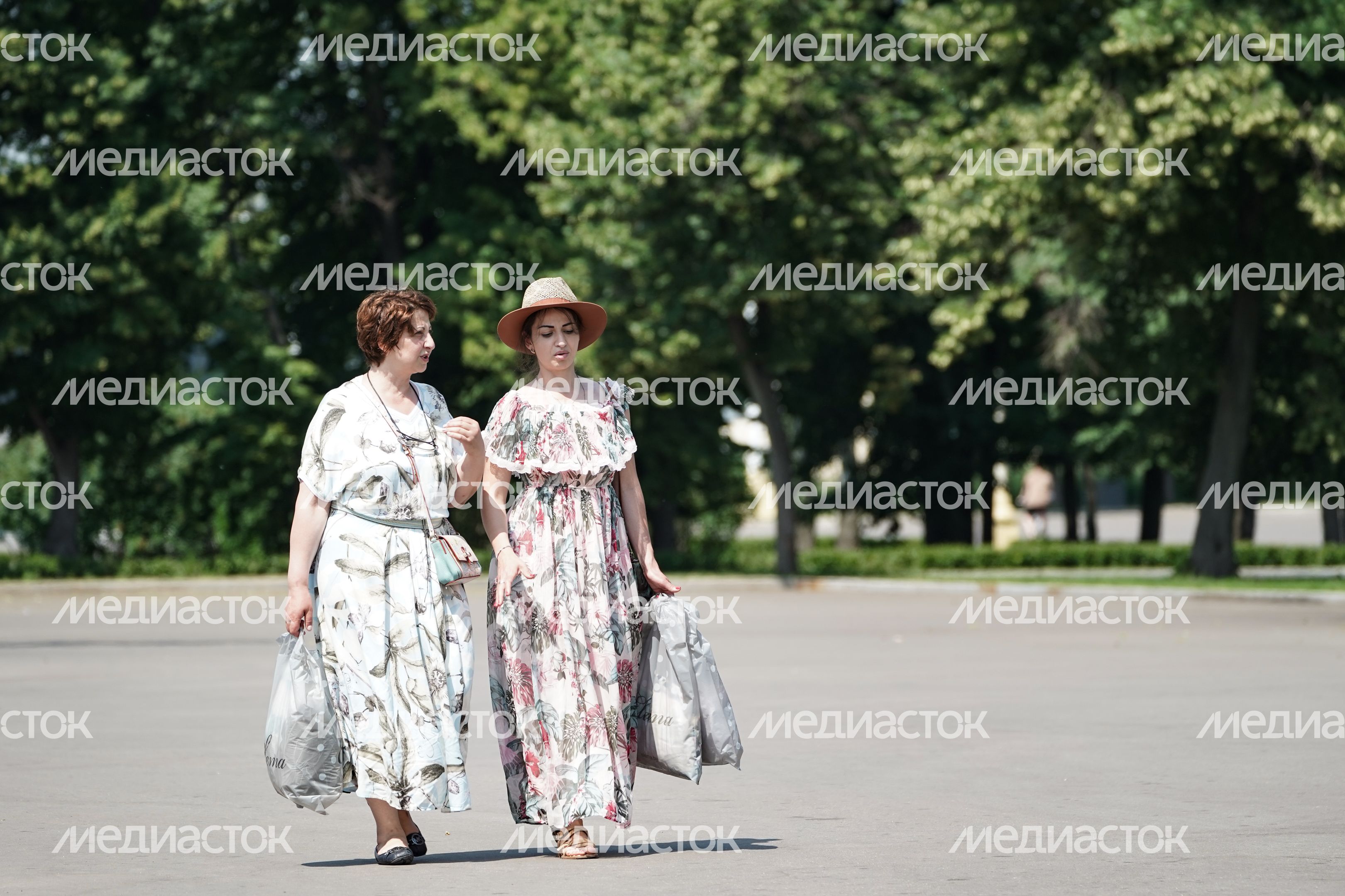 Аномальная жара в Москве