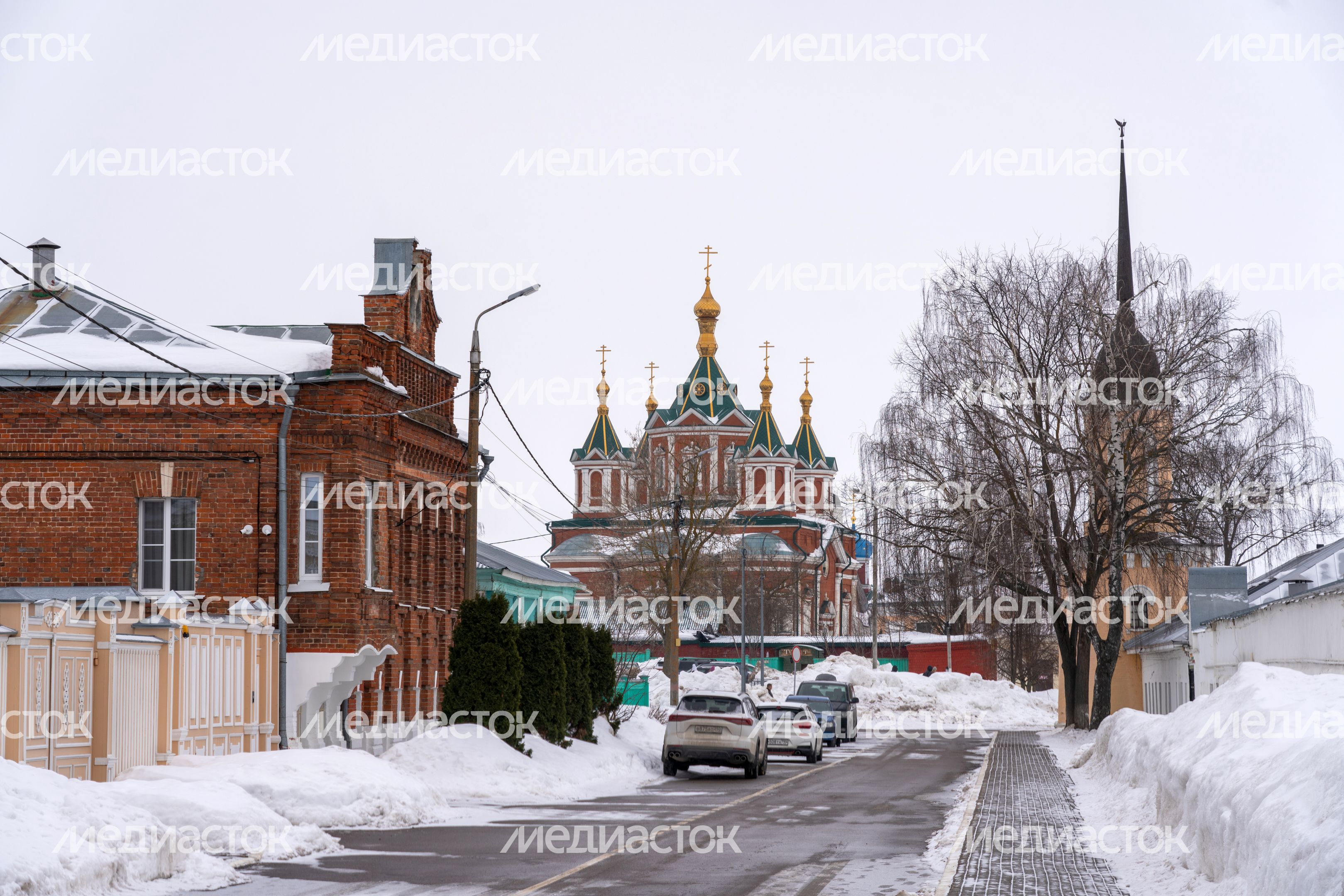 Улицы зимней Коломны Улицы зимней Коломны