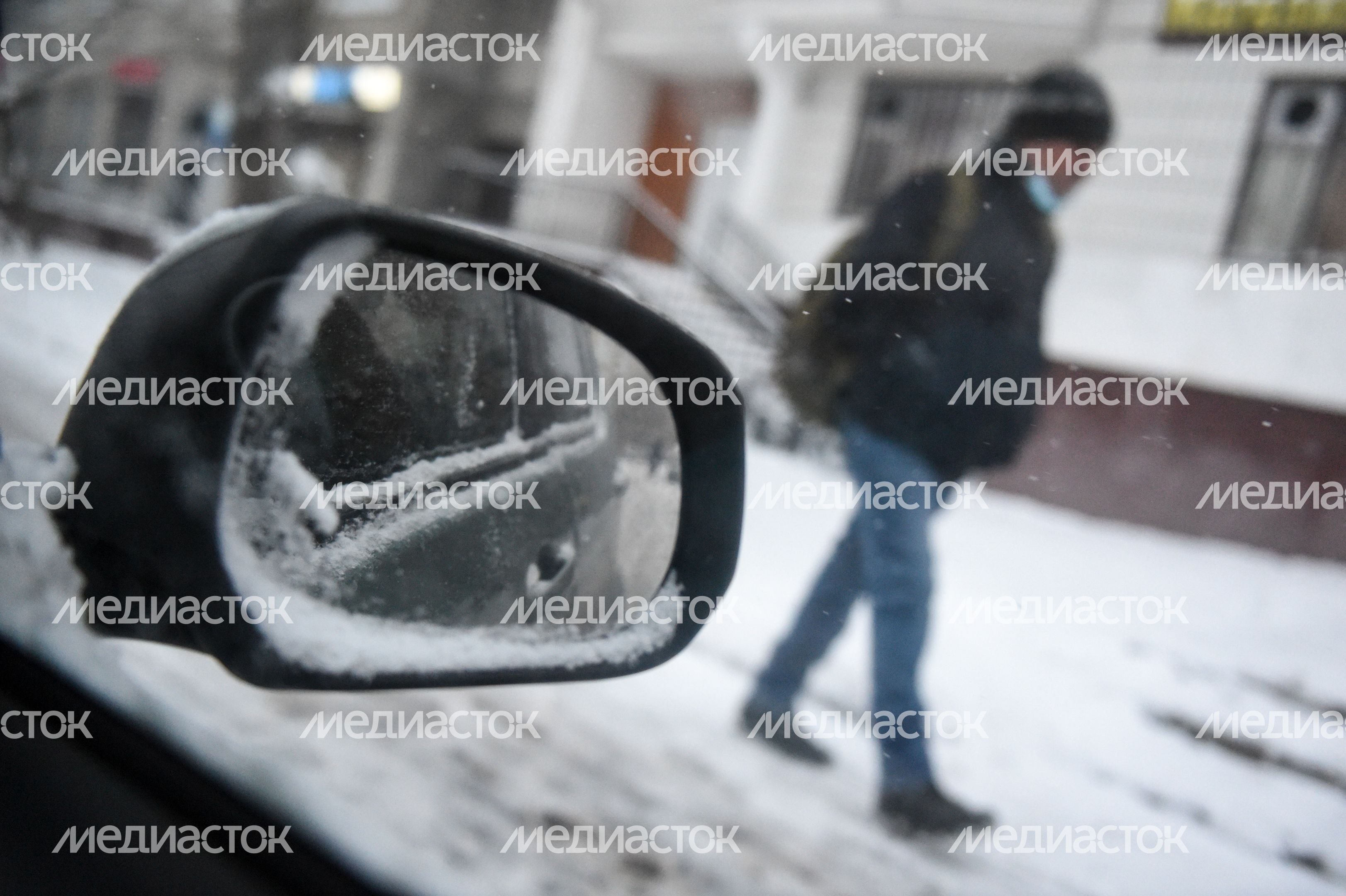 Снегопад в Москве
