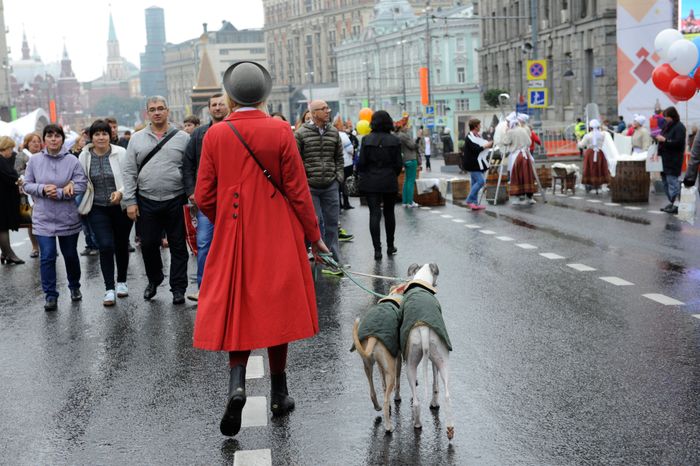 Празднование Дня города в Москве