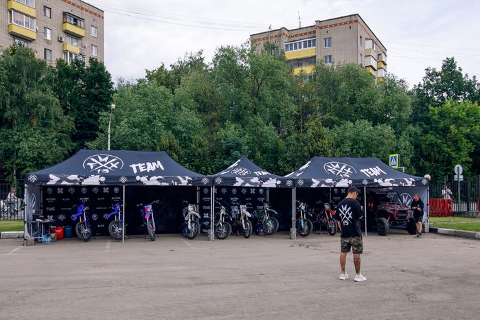 Шоу команды мотофристайла FMX13 в Лобне