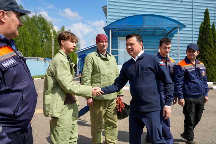 Андрей Воробьев проверил работу МОС АВС в Орехово-Зуеве