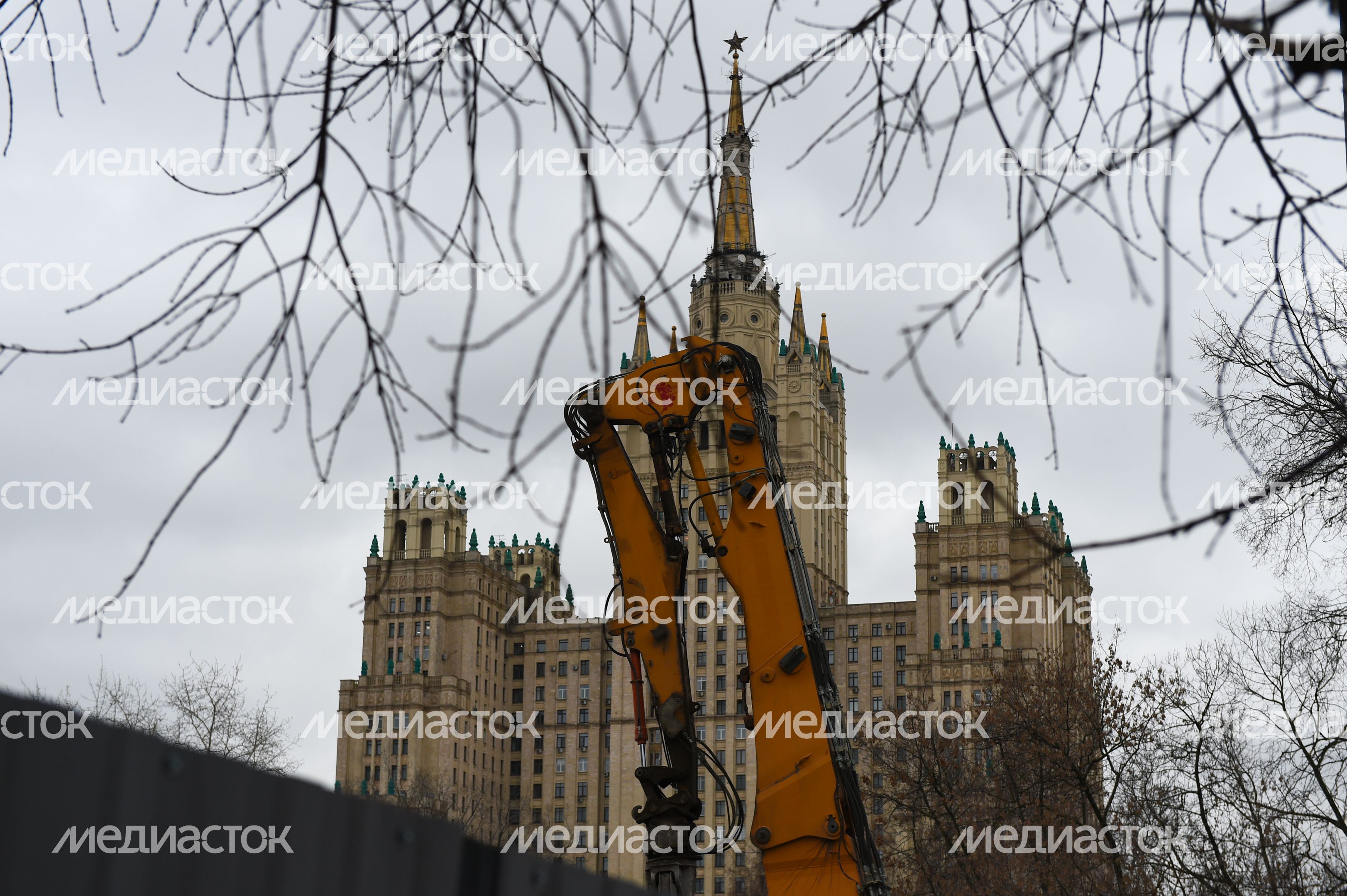 Снос кинотеатра «Соловей» в Москве