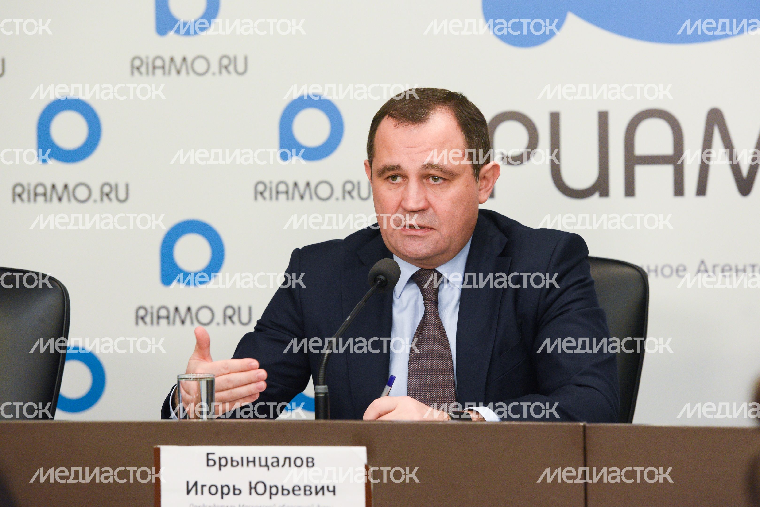 Пресс-конференция председателя Московского областного парламента Игоря Брынцалова, посвященная итогам работы Думы за 2019 год