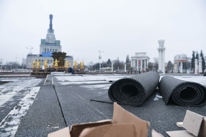 Заливка катка на ВДНХ