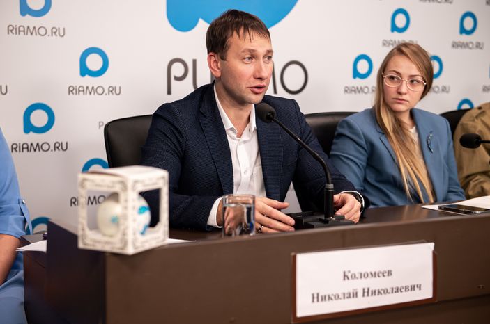 Пресс-конференция по организации «Добрых комнат» в Подмосковье