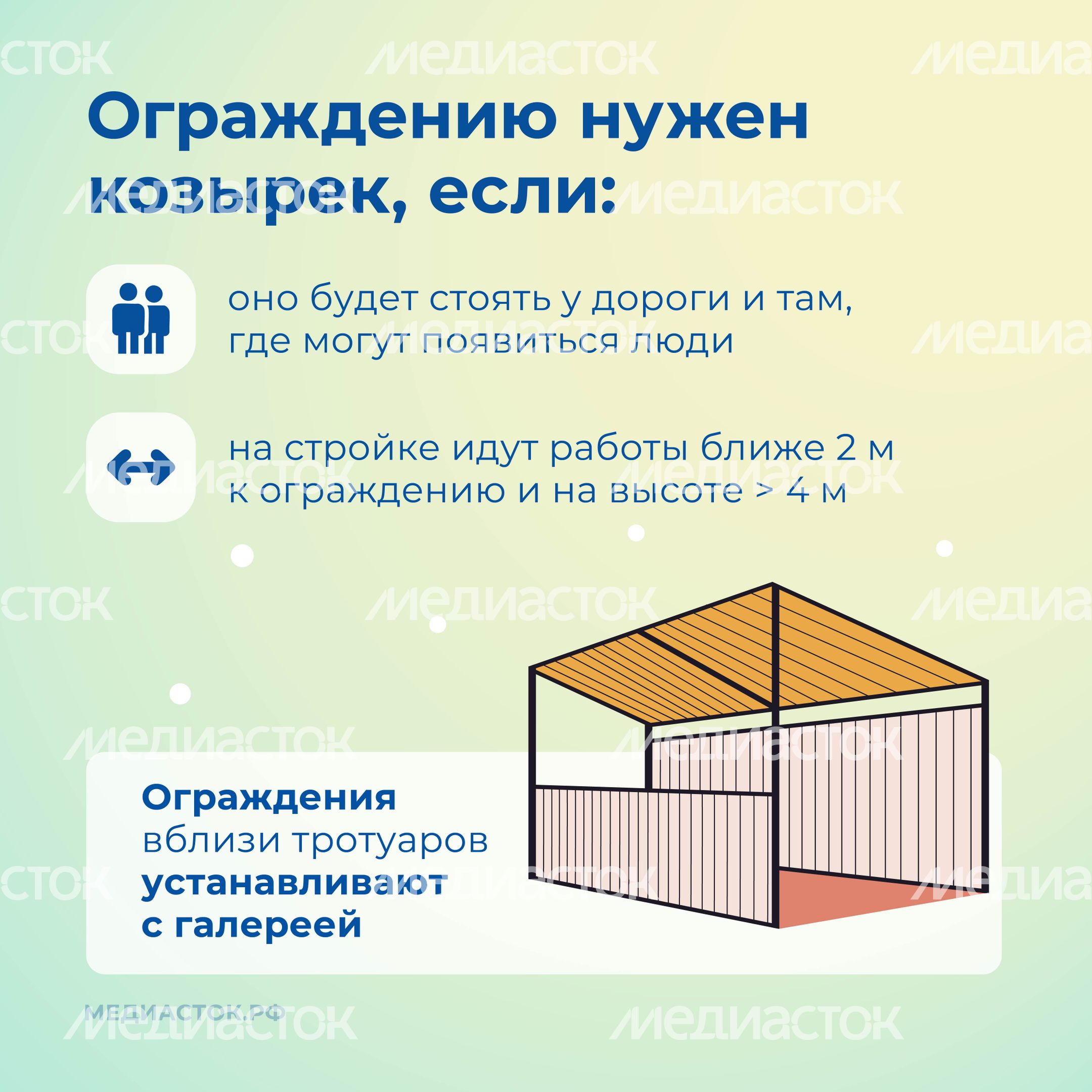 Ограждение строительных площадок квадрат 05 Ограждение строительных площадок квадрат 05
