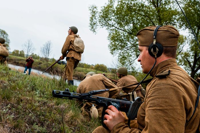 XIX Военно-исторический фестиваль "Огненная дуга" в Ступино