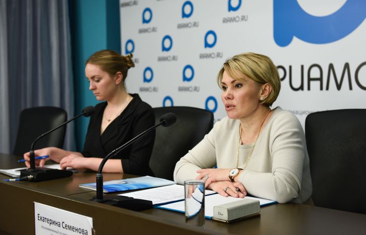 Пресс-конференция уполномоченного по правам человека в Подмосковье Екатерины Семеновой