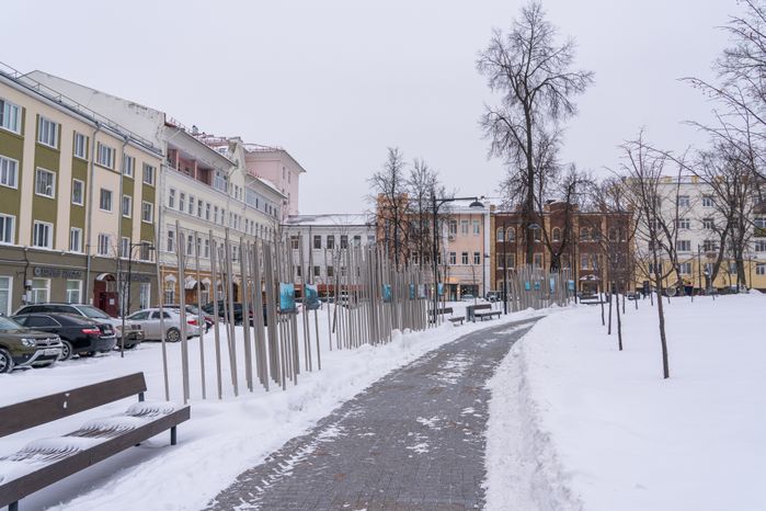 Серпухов. Виды города. Зима
