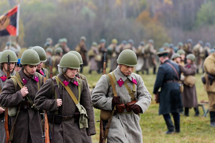 Военно-исторический фестиваль «Москва за нами. 1941 год» на Бородинском поле