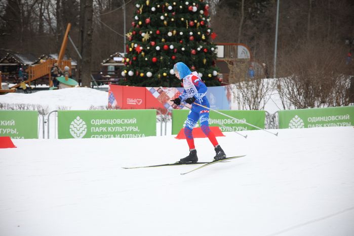 Сдача норм ГТО по лыжам