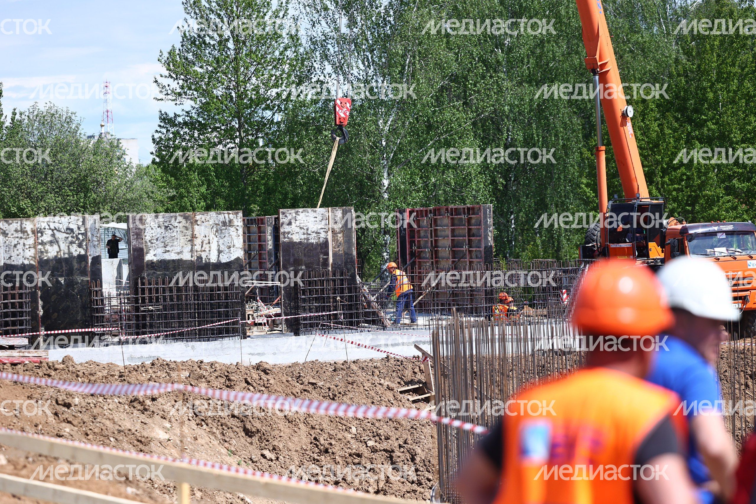 В Сергиевом Посаде продолжается строительство современного комплекса очистных сооружений