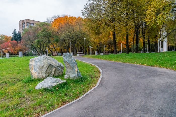 Пущино. Виды осеннего города
