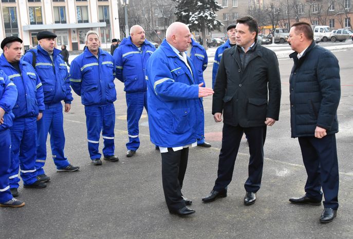 А. Воробьев посетил с рабочим визитом Королев