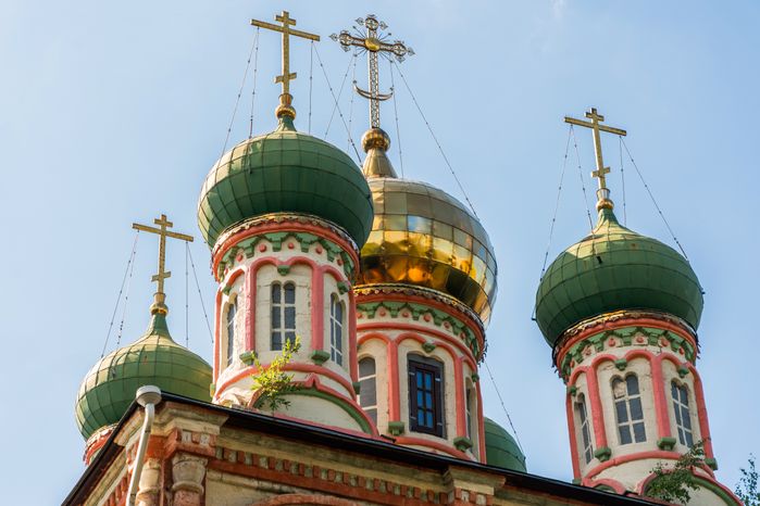 Церковь Воскресения Словущего в селе Колычево округа Домодедово