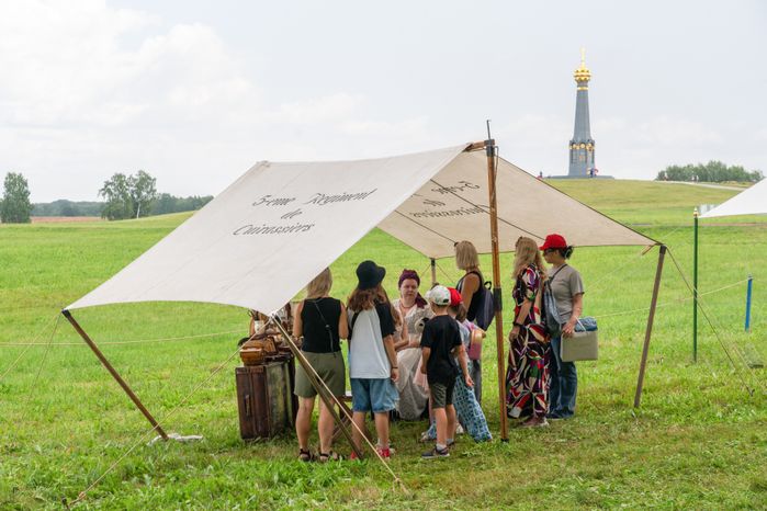 Фестиваль, посвящённый памяти Дениса Давыдова, на Бородинском поле