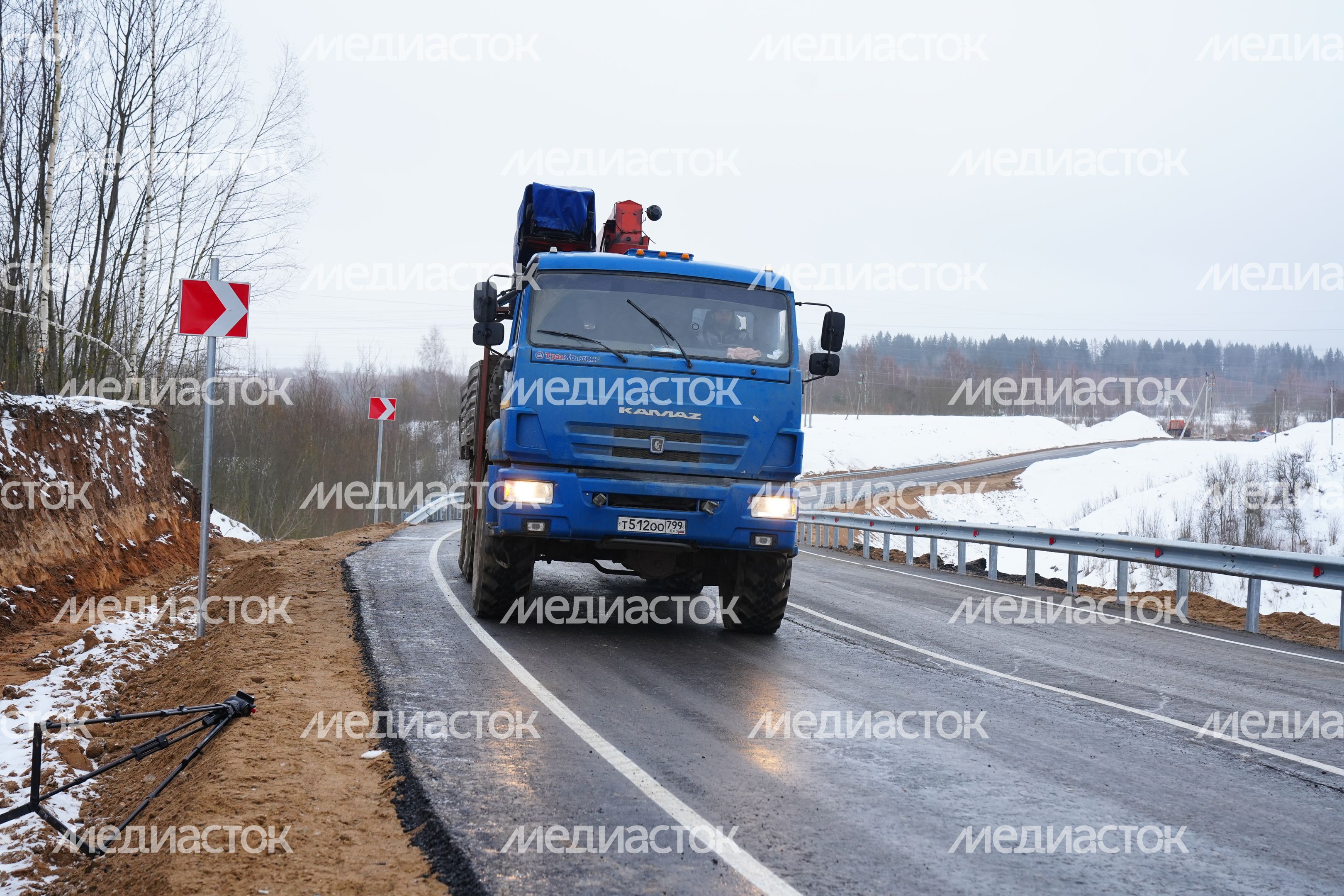 Движение по объездной дороге посёлка Тучково открыли в Рузском округе Движение по объездной дороге посёлка Тучково открыли в Рузском округе