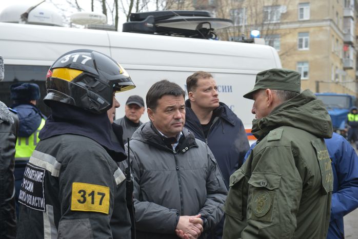 Взрыв бытового газа в жилом доме в Ступине