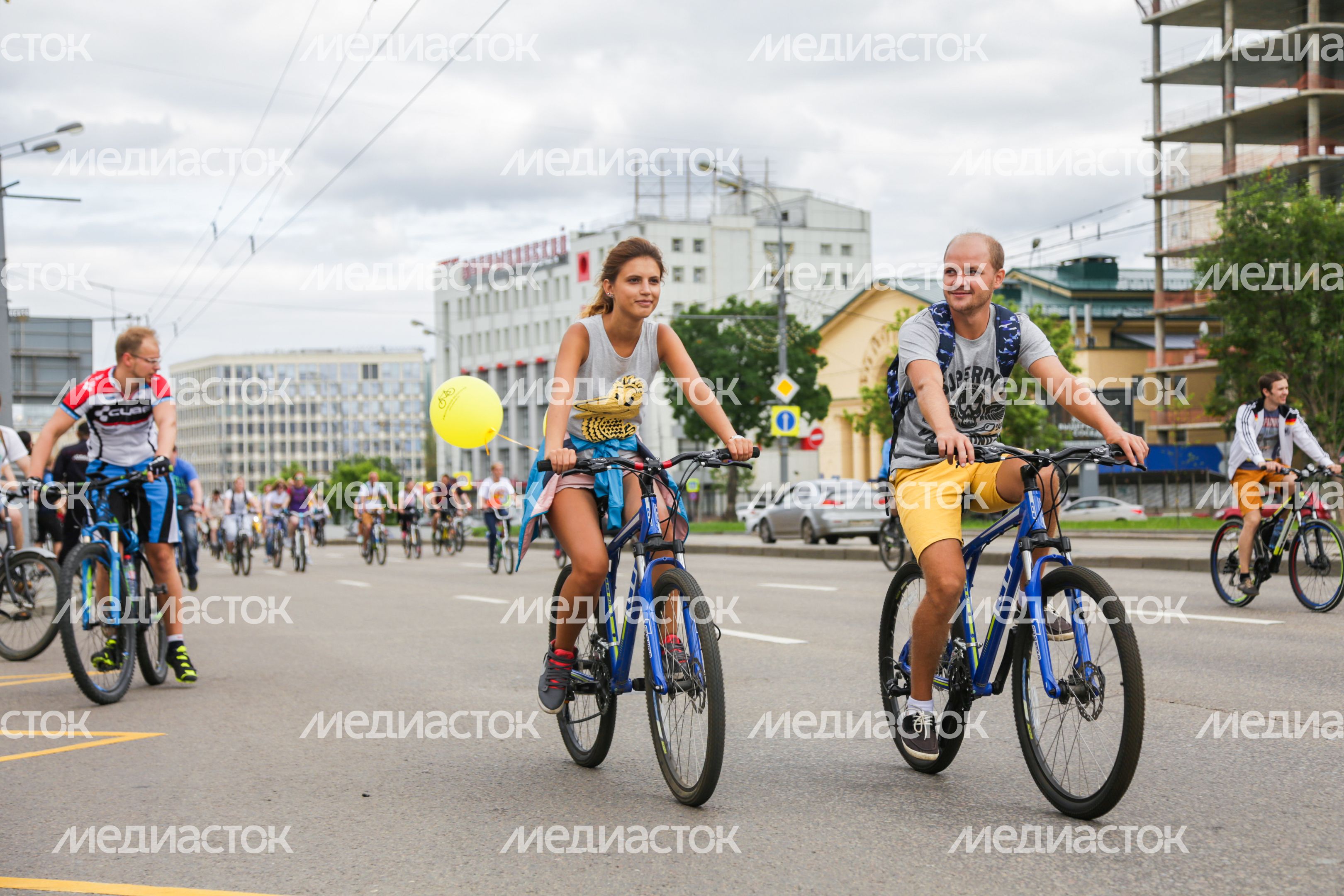 Велопарад в Москве