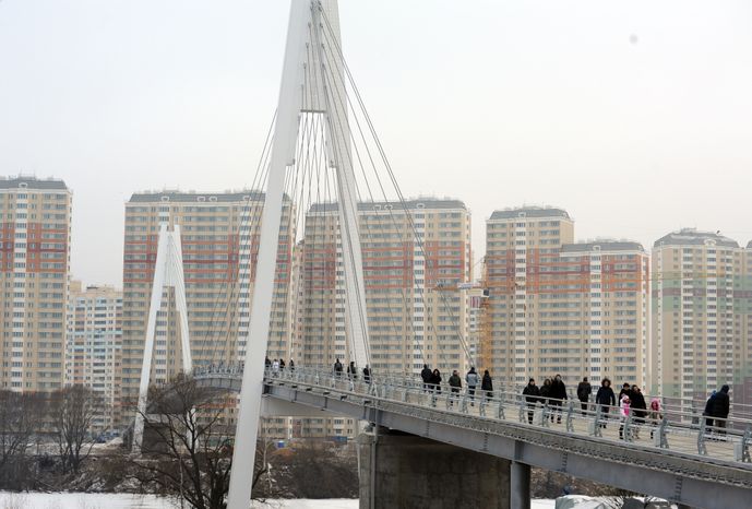 Павшинский мост в Красногорске