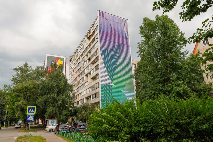 Муралы в Железнодорожном, Балашиха