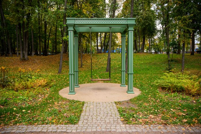 Раменский городской парк культуры и отдыха. Осень
