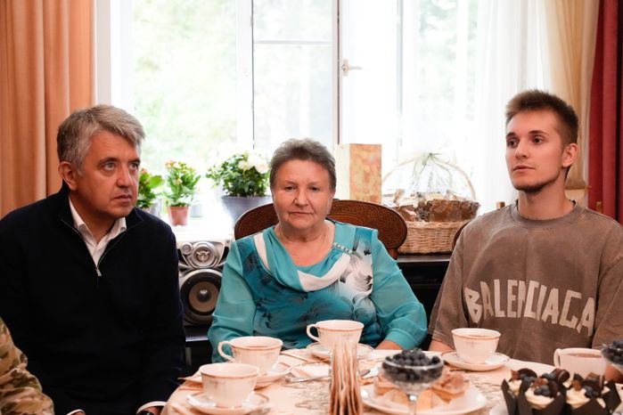 Ветерану СВО из Клина Денису Лелькову вручили медаль "За храбрость" II степени