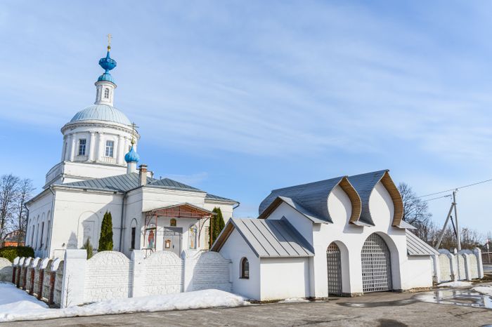 Церковь Николая Чудотворца в селе Парфентьево в городском округе Коломна