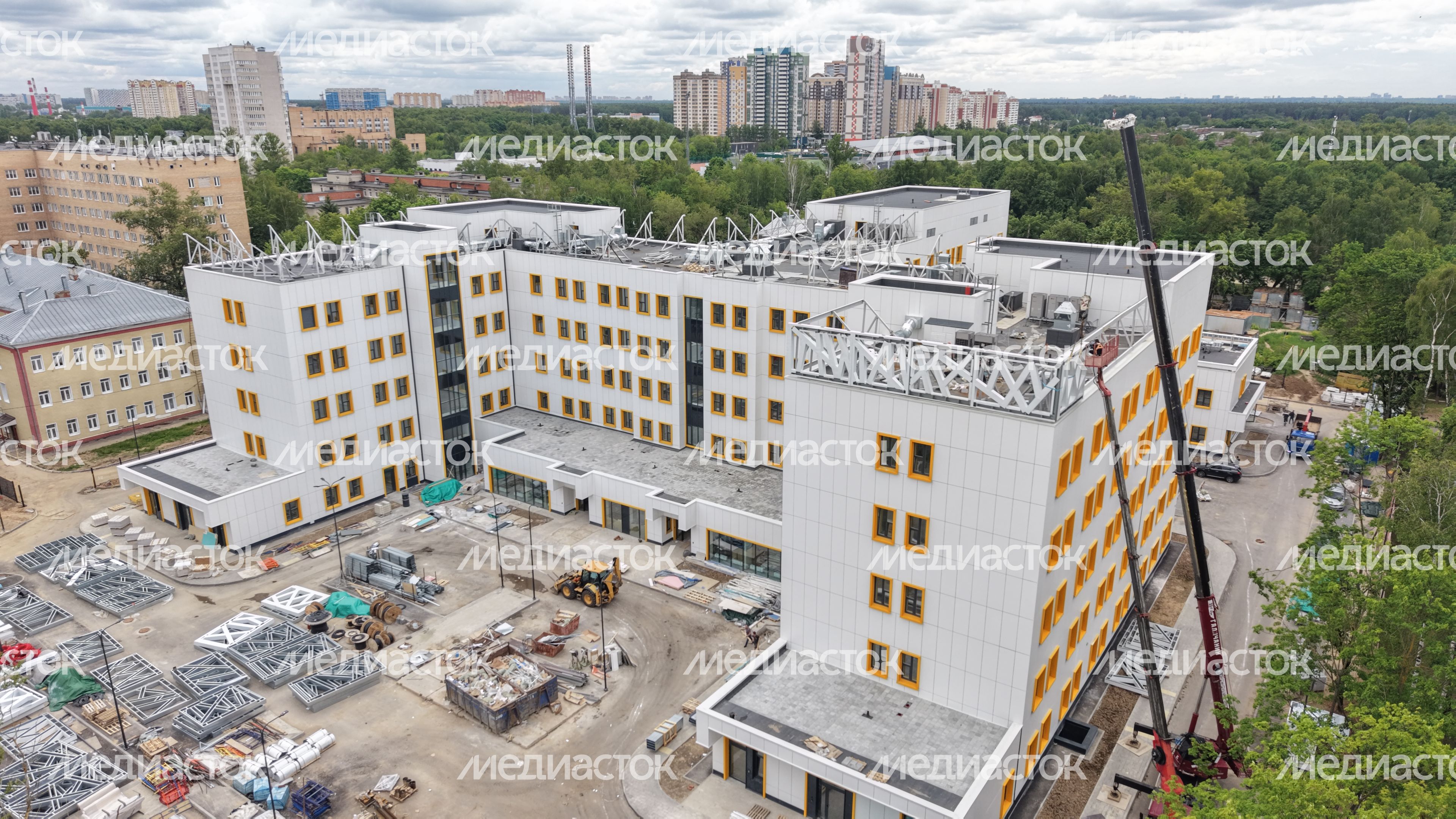 В Королеве готовится к открытию новая поликлиника на 1000 посещений в смену
