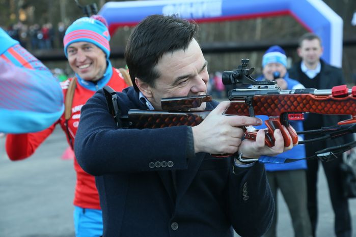 А. Воробьев посетил Центр спортивной подготовки и активного отдыха «Пересвет»