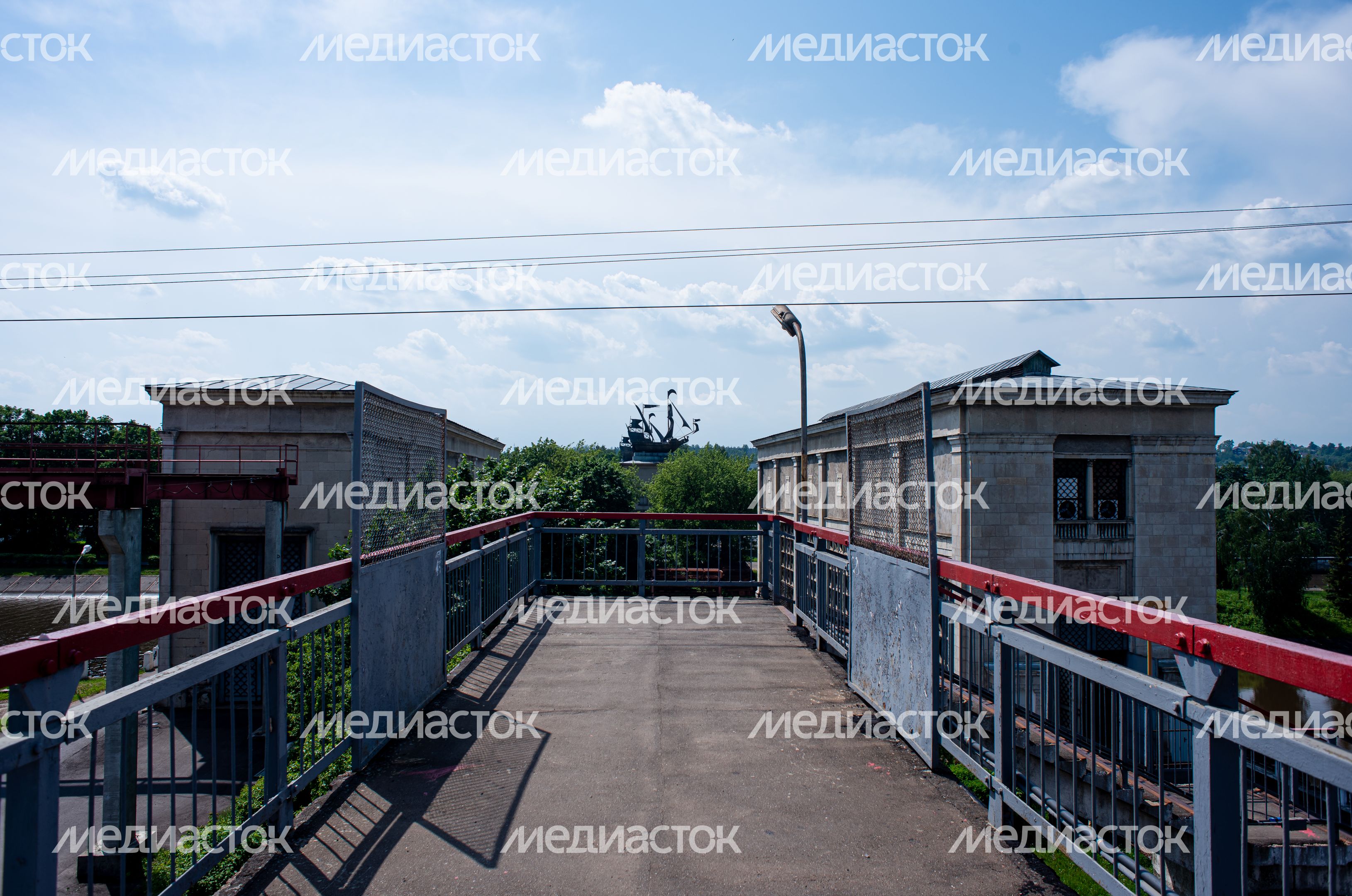Летние виды города Яхрома