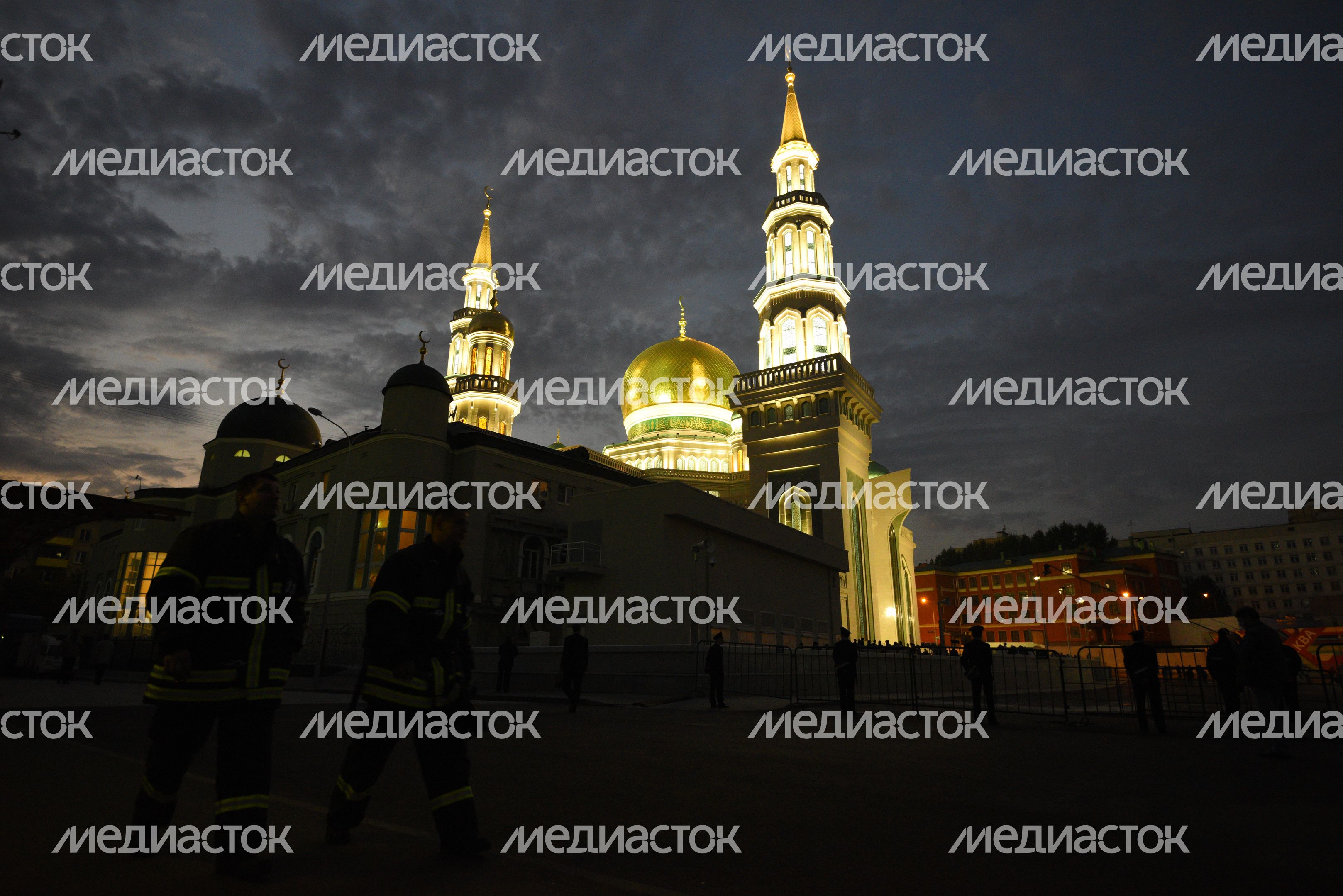Празднование Курбан-Байрама в Москве